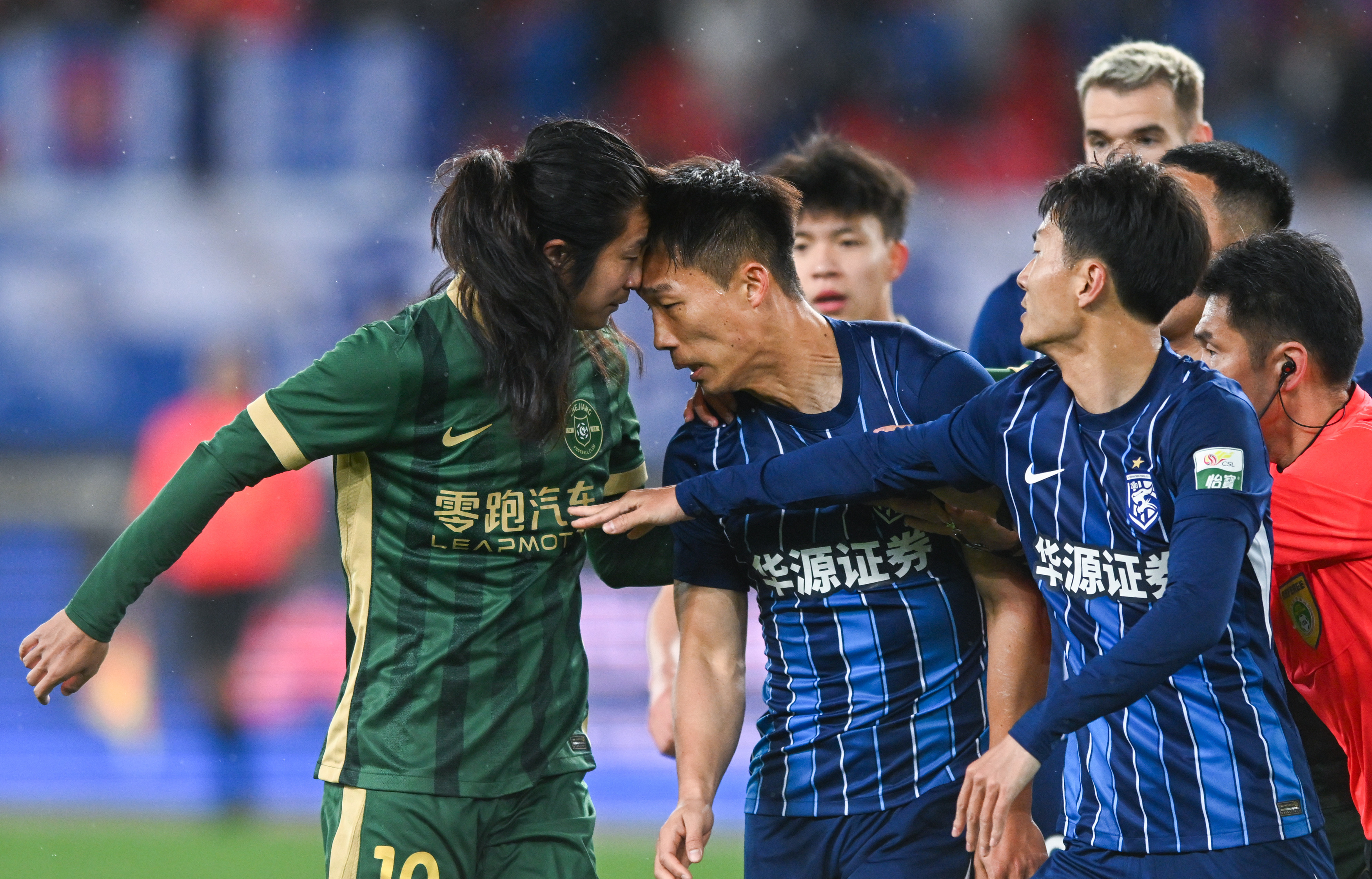 当球员们在比赛中爆发各自最强的实力