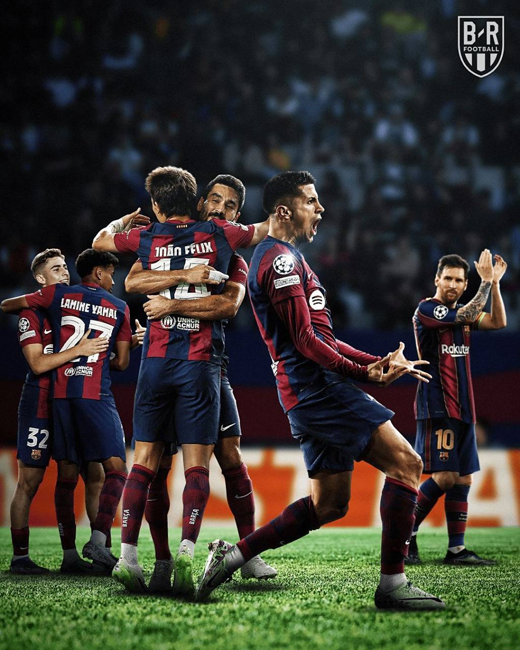 梅西破门，巴萨晋级欧冠半决赛