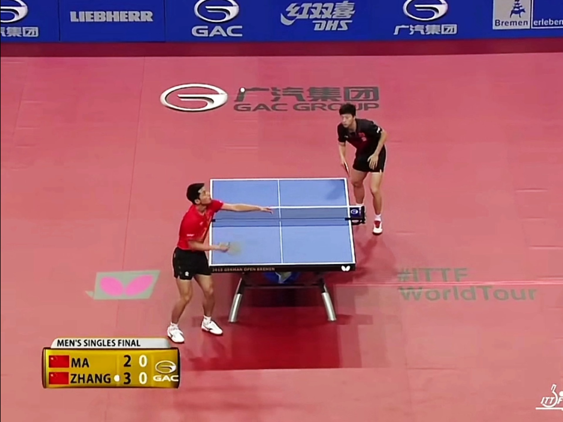 包含日本队力克德国队，马龙刷新纪录的词条